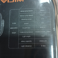  LED Видео и фото осветление Ulanzi Vijim VL66+статив MT-14-Extension, снимка 5 - Светкавици, студийно осветление - 44747915