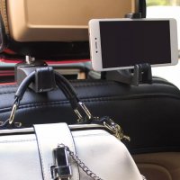 Мултифункционална кука за багаж и телефон за задната седалка, снимка 3 - Аксесоари и консумативи - 39672341