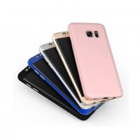 Защита на 360 градуса мат калъф кейс за Samsung Galaxy S7, S7 Edge, снимка 3 - Калъфи, кейсове - 28469409