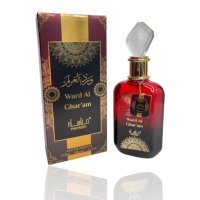 Оригинален арабски дамски парфюм WARD AL CHAR'AM by MANASIK 100ML, снимка 1 - Дамски парфюми - 43866481