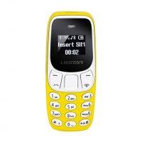 Мини телефон, BM10, с промяна на гласа, малък телефон, L8Star BM10, Nokia 3310 Нокия, жълт, снимка 2 - Телефони с две сим карти - 37122782