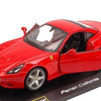 Ferrari California - мащаб 1:32 на Bburago моделът е нов в PVC дисплей-кейс, снимка 1 - Колекции - 43634448