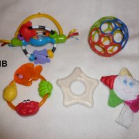 Лот бебешки играчки - Fisher Prise, Simba, Playgro, снимка 1 - Дрънкалки и чесалки - 26676322