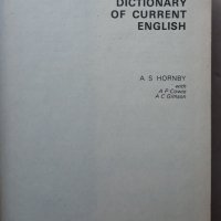 Oxford Advanced Learner's Dictionary of Current English, A. S. Hornby, снимка 2 - Чуждоезиково обучение, речници - 37497995