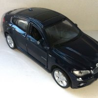 Метална количка BMW X6 1:41 Maisto, снимка 5 - Колекции - 40354986
