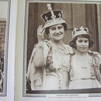 1937г. Луксозна Книга Коронацията Джордж VI, Елизабет II, снимка 12 - Други - 37988495