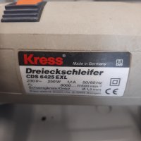 Виброшлайф делта Kress CDS 6425 EXL 250W, снимка 5 - Други инструменти - 38491506