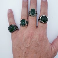Мъжки сребърни пръстени, снимка 18 - Пръстени - 26853662