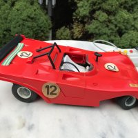 Стара количка Ferrari 312 Pb Race Car #12 Дистанционно управление GDR 35cm , снимка 8 - Колекции - 42951171