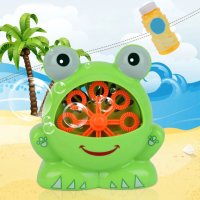 Детска играчка за сапунени балочнета с формата на жаба, снимка 3 - Други - 37656775