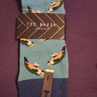 чорапи Ted Baker   на папагали, снимка 3 - Мъжки чорапи - 43144480