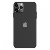 Силиконов кейс Silicone Case 2 за Apple, За iPhone 11 Pro (5.8), Черен, снимка 1 - Калъфи, кейсове - 37817306