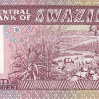 20 емалангени 1986, Свазиленд, снимка 2 - Нумизматика и бонистика - 35100963