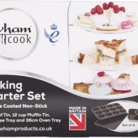 Стартов комплект за печене Wham Cook - 4 бр, снимка 3 - Форми - 43317086