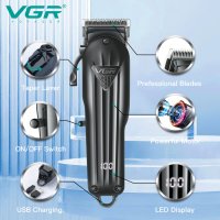 Машинка за подстригване VGR V-282, тример за подстригване, снимка 7 - Машинки за подстригване - 43165606