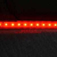 Червени габаритни светлини 15 SMD LED 12V-24V за камиони, ремаркета, каравани, кемпери и други, снимка 5 - Части - 43830468