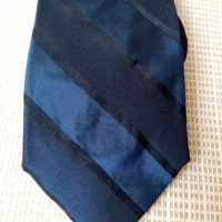 тъмно синя копринена вратовръзка Royal Class , снимка 3 - Костюми - 36485555