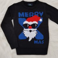 Коледен пуловер 9-10 години, снимка 5 - Детски пуловери и жилетки - 38168935
