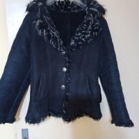 Продавам запазено топло палто , снимка 1 - Палта, манта - 43424592