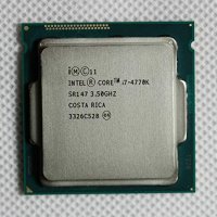 десктоп процесор cpu intel i7 4770K сокет socket 1150, снимка 1 - Процесори - 31543422