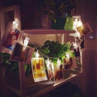 Лампички за романтична изненада със снимки
