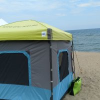 Палатка-сгъваема+къмпинг куб E-Z UP, снимка 5 - Палатки - 28540956