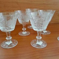 кристални чаши , снимка 7 - Антикварни и старинни предмети - 28486308