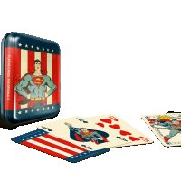 Карти за игра Superman Vintage метална кутия, снимка 1 - Фен артикули - 35275251