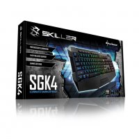 Клавиатура USB Геймърска SHARKOON Skiller SGK4 SH0060 gaming Keyboard 7colours, снимка 3 - Клавиатури и мишки - 23160773