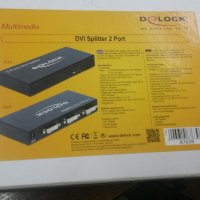 Delock Сплитер Video DVI 2X DVI, снимка 3 - Суичове - 40330508