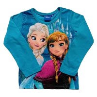 Блуза за момиче с Елза и Анна Frozen, снимка 1 - Детски Блузи и туники - 43212031