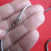Уникална сребърна верижка верига ланец 925, снимка 3 - Колиета, медальони, синджири - 35101790