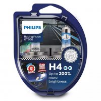 PHILIPS Philips H4 Racing Vision, GT200, 12V, 60/55W, снимка 4 - Аксесоари и консумативи - 38356759