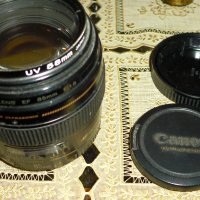 Обектив Canon EF 85mm f/1.8 USM, снимка 1 - Обективи и филтри - 43001931