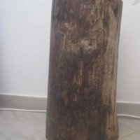 Голям хаван чутора чутура Стар дървен съд, уред, 45 см висок, снимка 4 - Антикварни и старинни предмети - 28876232