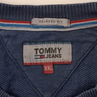 Tommy Jeans Sweatshirt оригинално горнище 2XL памучен суичър горница, снимка 4 - Суичъри - 39848743