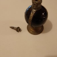Винтидж мароканска бутилка за парфюм  наслагване на аромата от кобалтово синьо стъкло, снимка 10 - Антикварни и старинни предмети - 44066926