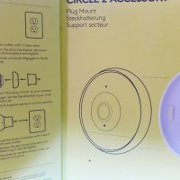 Logitech Circle 2 Socket Holder for European Wall Sockets, снимка 4 - Други - 40035106