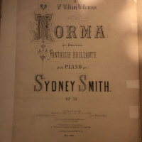 Norma, Op.58 -Smith, Sydney, снимка 1 - Специализирана литература - 36490787