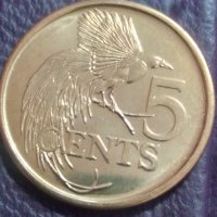 5 цента Тринидад и Тобаго 2017, снимка 1 - Нумизматика и бонистика - 43177668