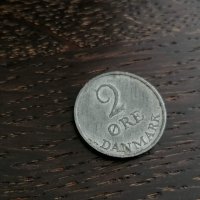 Mонета - Дания - 2 йоре | 1955г., снимка 1 - Нумизматика и бонистика - 27237171