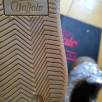 Дам.обувки/маратонки-"BUFFALO"-№40-цвят-сребристи-glitter. Закупени от Италия., снимка 8 - Маратонки - 33633792