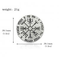 Викинг руна компас монета, снимка 5 - Нумизматика и бонистика - 39880697