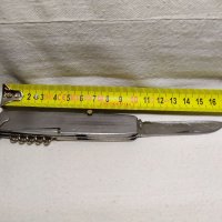 Старо джобно ножче от неръждаема стомана, снимка 4 - Колекции - 26853225