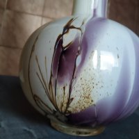стъклена ваза арт, снимка 3 - Вази - 27475646