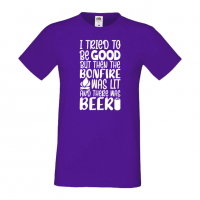 Мъжка тениска I Tried To Be Good But There Was Beer,Бира,Бирфест,Beerfest,Подарък,Изненада,Рожден Де, снимка 13 - Тениски - 36378026