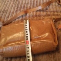 Чанта кожена MONDANI и бежова кожена, снимка 11 - Чанти - 28704166