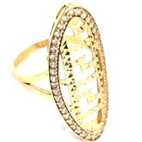 Златен пръстен - 5.99гр., снимка 3 - Пръстени - 43862120