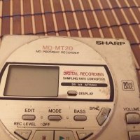  SHARP MD-MT20 minidisc  PORTABLE PLAYER RECORDER , снимка 3 - Плейъри, домашно кино, прожектори - 27911887
