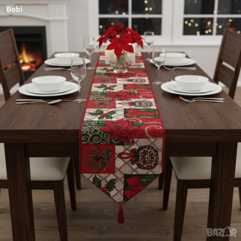коледна покривка , снимка 1